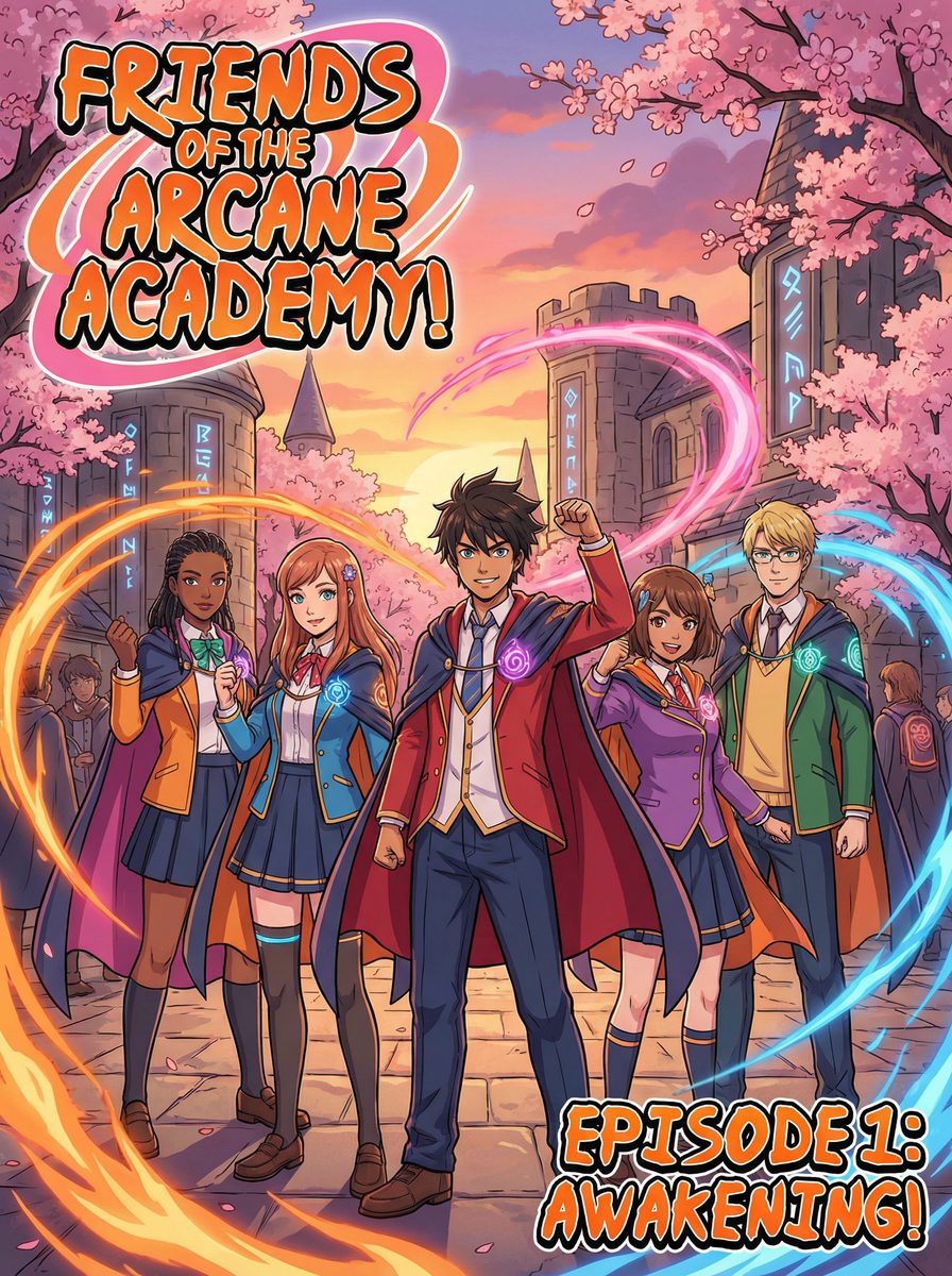 糖心动漫-魔法学院